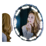 Kit Luz Camarim 10 Lâmpadas Autocolantes Espelho Maquiagem