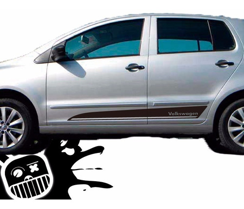 Calco, Plot Decorativo Lateral Quake Volkswagen Fox !