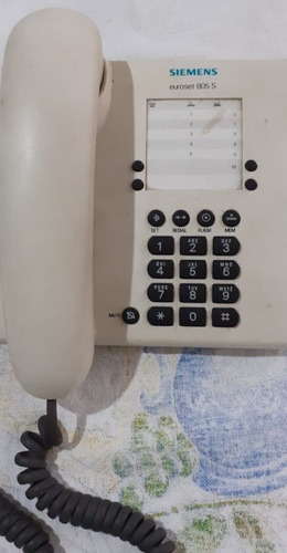 Aparelho Telefone Fixo Siemens Antigo Anos 90