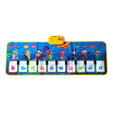 Tapete Piano Teclado Musical Grande Infantil Crianças Bebe