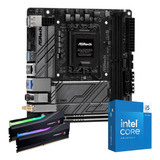 Kit Intel I5 14600k Asrock Z790m-itx Wifi Mini Itx 64gb Ram