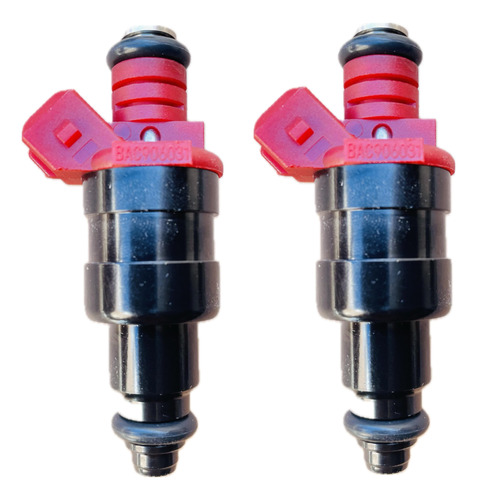 2x Inyector Gasolina 1999 Vw Derby A3 1.8l Rojo Bac906031