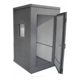 Cabine Audiometria Acabamento Carpete Grafite 90x90x170mm