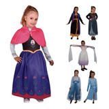 Disfraz Frozen 2 Princesa Elsa Anna Disney Original Niñas