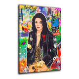 Cuadro Moderno En Tela Canvas Michael Jackson Art 50x70 Cms 