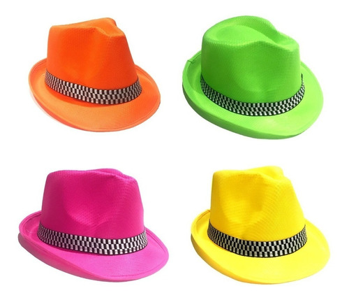 10 Sombreros Tanguero Cotillón