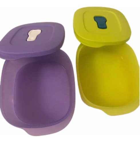 Tapers Tupperware X 2 Cristalware Apto Microondas