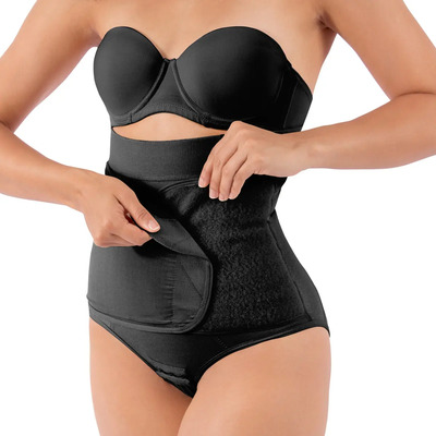 For Moms Panty Faja Postparto Post Cesarea Alta Moldeador Color Negro Talla Xl | Meses sin interés