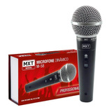 Microfone Dinâmico Profissional Sm58 Mxt M-58 + Cabo 3m