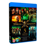 Colección Piratas Del Caribe - Bluray Bd25, Latino