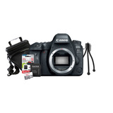 Canon 6d Mark Ii Corpo C/ Sd 32gb + Tripé + Case Envio Hoje