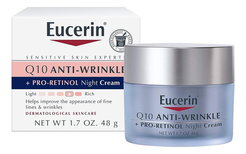 Eucerin Q10 + Pro Retinol Crema De Noche Antiarrugas | 48 G