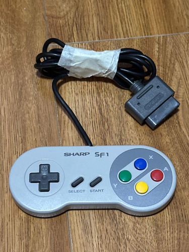 Rarisimo Control Super Nintendo / Famicom - Tv Sharp Sf1