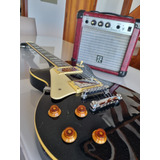 Guitarra Les Paul E Amplificador 