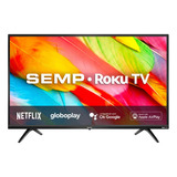 Smart Tv Led Hd Semp 32p R6500 Roku Wifi Usb Dolby Digital