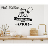 Vinilos Decorativos Cocina Comedor Frases Pared