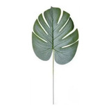 Hoja Monstera Planta Artificial Vara Costilla Adan 30cm Sd N