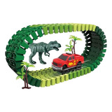 Dinosaurio Juguete De Pista De Coche Eléctrico De Dinosaurio