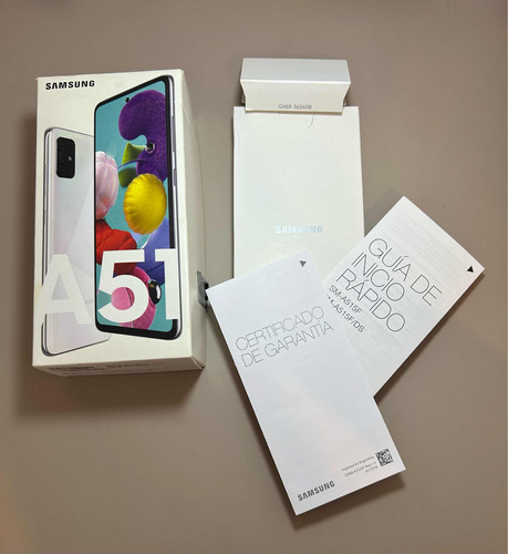 Caja Samsung Galaxy A51 Vacía Completa Buen Estado