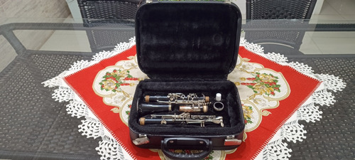 Clarinete Buffet Grampom Preta Ebonite Boquilha Vandoren 