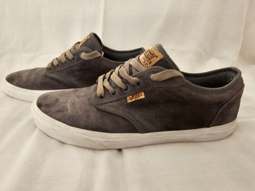 Zapatillas Vans U Atwood Gris 43 Muy Buen Estado 