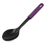 Cuchara De Cocina De Nylon Morada, 11.5 Pulgadas