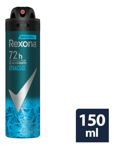 Rexona Men Desodorante Antitranpirante Xtracool Aerosol150ml