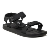 Sandalias Rider Free Style Sand Negro De Mujer Importadas