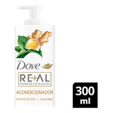 Acondicionador Dove Real Poder Plantas Purificacion X 300 Ml