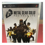 Metal Gear Solid Portable Ops Psp