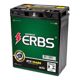 Bateria Moto Erbs Etx10abs 10ap Xt600 Cb400 Cbx550 Virago