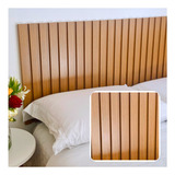 Cabeceira Cama Box Casal 140cm X 54cm Paris Ripado Quarto