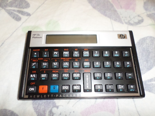 Calculadora Financeira Hp 12c Platinum