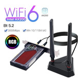 Adaptador Fenvi Wifi 6e 5ghz Bluetooth 5.2 Gamer Gaming