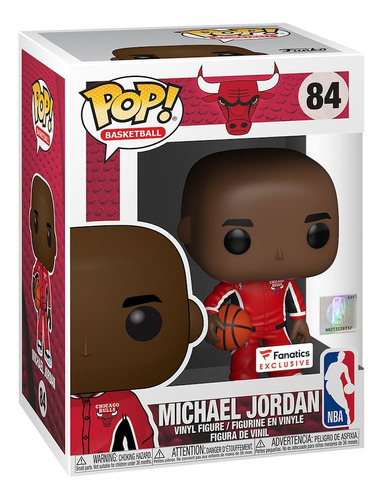 Michael Jordan Chicago Bulls Funko Legends Fanatics Excl #84
