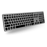 Macally Teclado Bluetooth Retroiluminado Para Mac E Ios, Pa.