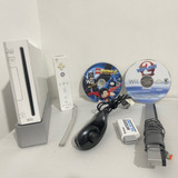 Nintendo Wii Blanco Retro Compatible + 2 Juegos Físicos