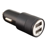 Cargador Auto Doble Usb 12v / 24v Carga 2.1 A Con Led 