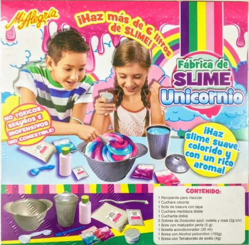 Mi Alegría Fábrica De Slime Unicornio Mi Alegría