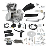 Kit Combo Motor 100cc Para Bicicleta Motorizada C/ Manual Pt