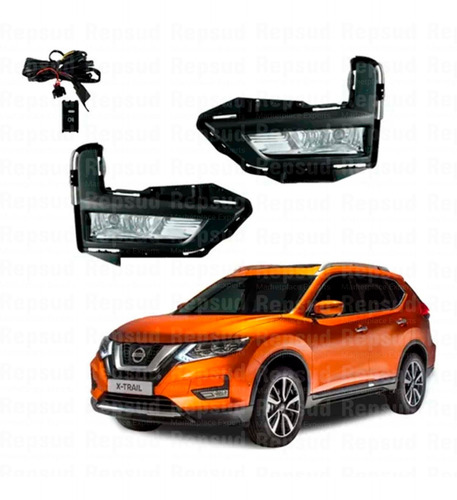 Kit De Neblineros Nissan Xtrail 2.5 2019 Qr25de Bencina Dohc