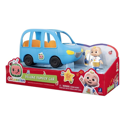 Cocomelon Vehiculo Auto Familiar De Lujo Color Azul