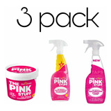 Kit De Limpieza Para Baño The Pink Stuff 3 Pack