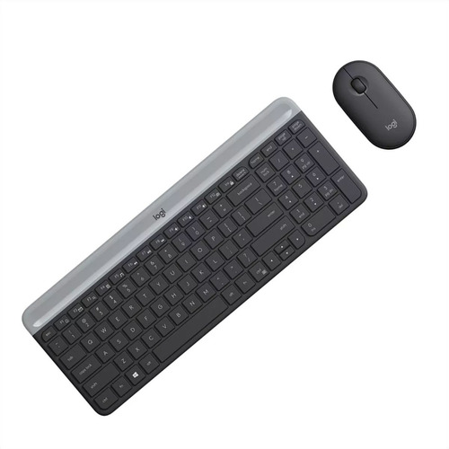 Logitech Mk470, Combo Inalámbrico Slim: Teclado Y Mouse 