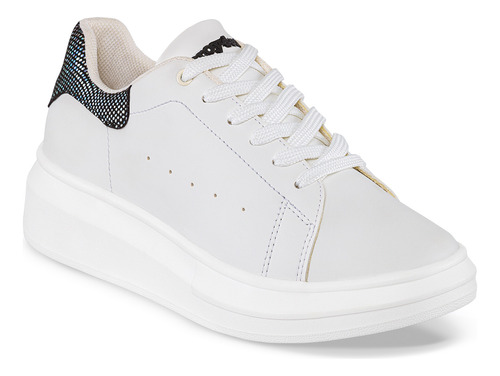 Tenis Gizem Blanco-neg Para Mujer Croydon