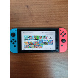 Nintendo Switch Programada 16 Juegos Con Todos Los Accesorio