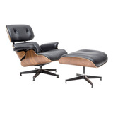 Sillón Eames Miller Con Ottoman Lounge Chair Poltrona Relax