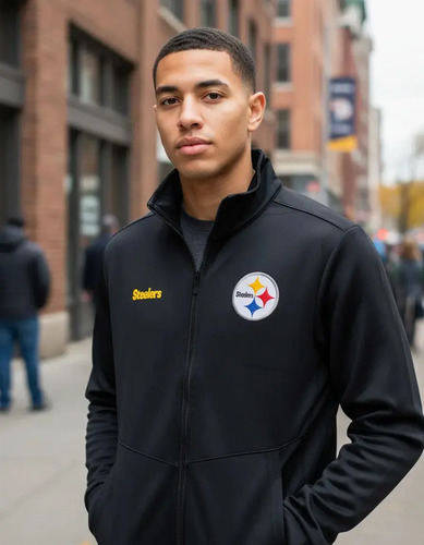 Chamarra Bomber Pittsburgh Steelers
