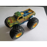  Hot Wheels Monster Tchassis Snapper W/ Crushed Die-cast Car