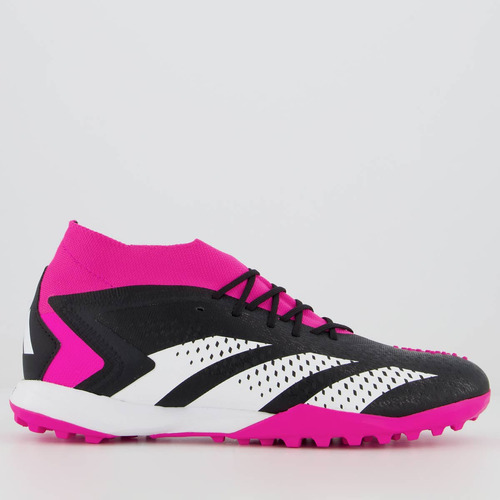 Chuteira adidas Predator Accuracy 23.1 Tf Society Preta/pink